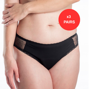 French Midrise Bikini Value Pack (3 Pairs)