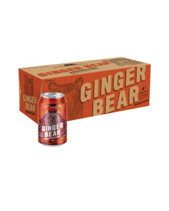 Ginger Bear 10pk Alcoholic Ginger Beer Crimson Badger Brewing