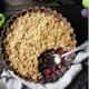 Plum and Apple Crumble