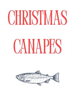 Christmas Canapes