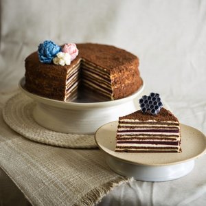 Black Forest Honey Cake - Crispy Eatery