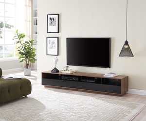 Entertainment Units: Suave TV Cabinet 200cm - Dark Oak