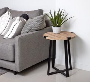 Coffee Tables: Capri End Table - Oak