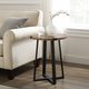 Capri End Table - Dark Oak