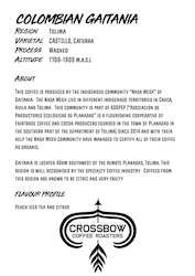 Frontpage: Colombia Gaitania