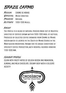 coffee: Brazil Carmo