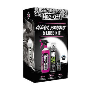 Muc Off Kit, Clean/Protect/Lube