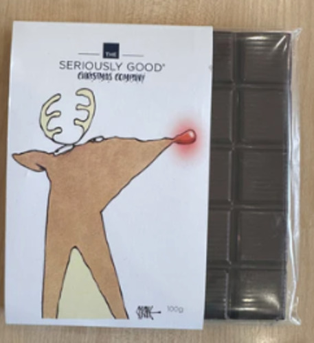 Frontpage: Cinnamon & Toffee Christmas Chocolate Tablet