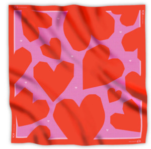 Frontpage: Dark Hampton - THE HAVE HEART 2025 Limited Edition Scarf - Pink Ribbon