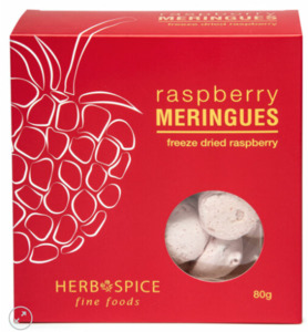 Gift Box Items: Raspberry Meringues