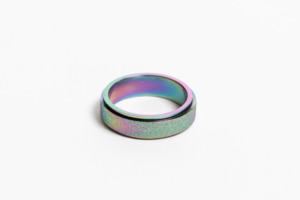 Build Your Own: Rainbow Fidgit ring