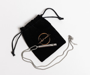Build Your Own: Gold or Silver Whistle Necklace