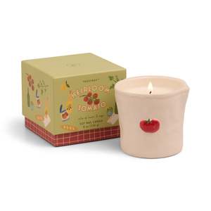 Gift Box Items: Paddywax Ceramic Candle - Heirloom Tomato