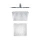 Remarkable Brass Square Shower Rainhead