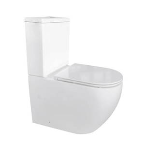 Nova II Twister 660mm Rimless BTW Toilet Suite