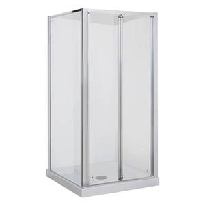 Corner Square & Rectangle Showers Crown Bathrooms: Milford 1000 Corner Bi-ford Door Square Shower – Extra High