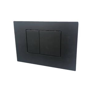 Products: COMO Black Flush Panel with Square Button