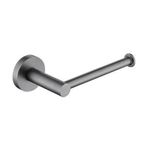 Coromandel Toilet Roll Holder in Brushed Gun Metal
