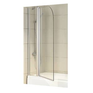 Bath Screens Crown Bathrooms: Coromandel 1100 Pivot Bath Screen