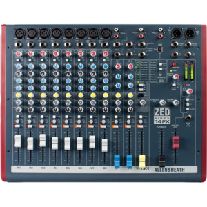 Allen & Heath ZED60-14FX Mixing Desk