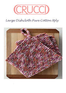 Homewares: Cotton Dishcloth Knitting Kit