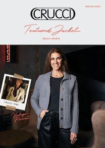 Crucci Knitting Pattern 2023 Textured Jacket