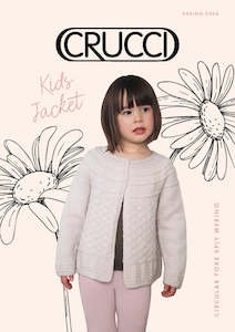Winter 2020 Pattern Collection: Crucci Knitting Pattern 2004 Kids Jacket