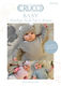 Crucci Knitting Pattern 2416 Baby Envelope Neck Top + Beanie