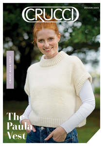 Crucci Knitting Pattern 2503 The Paula Vest