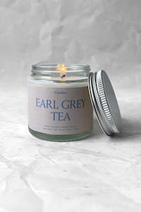 Crushes Candles: Earl Grey Candle