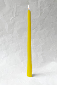 Crushes Candles: Beeswax Taper Candle