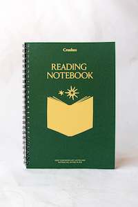 Crushes New Stationery Range: Reading Notebook