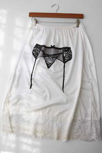 Slow Fashion By Crushes: Garter Slip Skirt 008