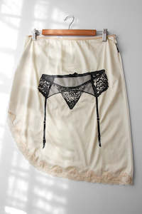 Slow Fashion By Crushes: Garter Slip Skirt 006