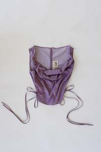 Awa Top - Purple Patterned