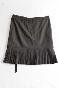 00s Drop-pleat Skirt (XL)