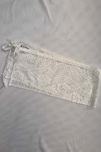 All Of Crushes: Upcycled Lace Belted Skirt