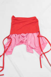 Orange + Pink Merino Skirts by Danyela Pezic