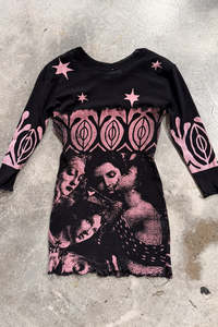 Roisin Dubh Mesh Top Pink