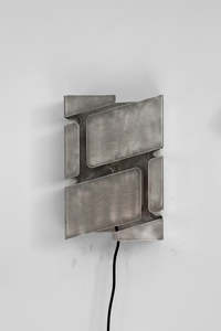 Something Special: Cut Aluminium Lamp