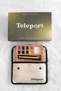 Watercolour Paint Travel Set - Primary Palette