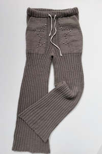 Made In Aotearoa: Hand-Knitted Star Pocket Pants by Hu Hu Studio