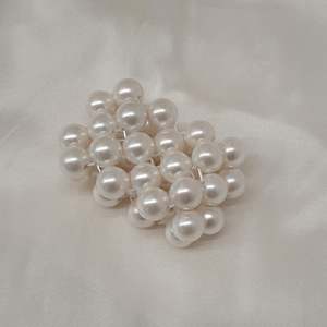 Charlie - crystal pearls hair tie for ponytail