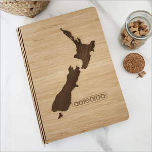 Bamboo Journal: Aotearoa NZ River Rimu Veneer (rrnznb)Bamboo Journal with replaceable book