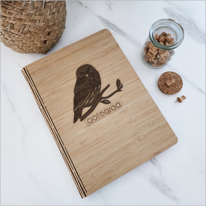 Bamboo Journal: Ruru River Rimu Veneer (rrmpnb)Bamboo Journal with replaceable book