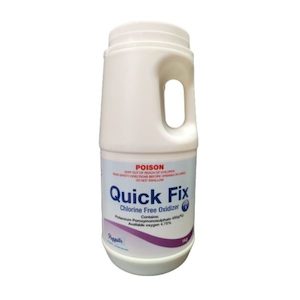 Chlorine Free Chemicals: Poppits Quick Fix