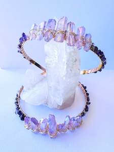 Crystal Crowns And Head Bands: Crystal Crowns Gold