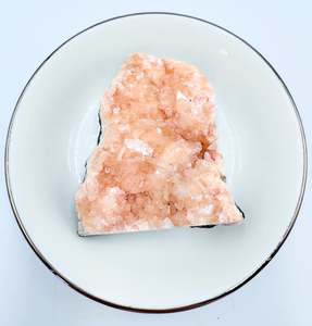 Crystal Points Spheres Clusters: Pink Stilbite #13