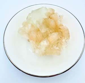 Crystal Points Spheres Clusters: Apophyllite with Stilbite #7