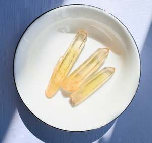 Crystal Points Spheres Clusters: Natural Citrine Points